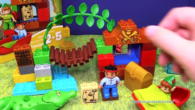 JAKE AND THE NEVER LAND PIRATES Disney Jake Lego Duplo Peter Pan Video Toys Unboxing Video