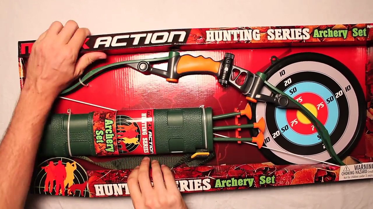 Maxx Action Hunting Series Archery Play Set Unboxing
