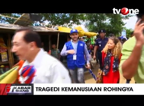 Menteri Luar Negeri Bangladesh Temui Pengungsi Rohingya
