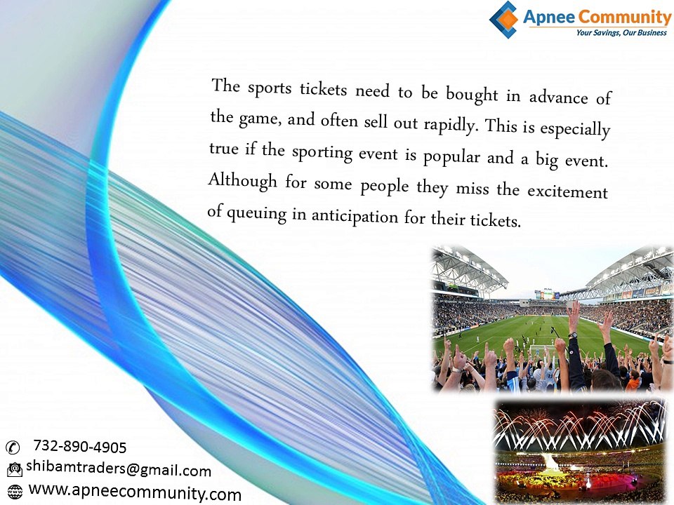 Shopping for Passes For Sports Events at a Reduced Cost