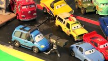 Disney Pixar Cars2 with Spy Mater Saves the World from Screaming Banshee and the Lemons