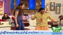 Sajan Abbas - Comedy with Nabiha Ijaz & Ainee (News Casters of Neo)