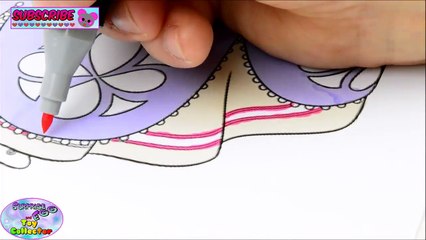 Disney Coloring Book Princess Sofia The First Episode Surprise Egg and Toy Collector SETC