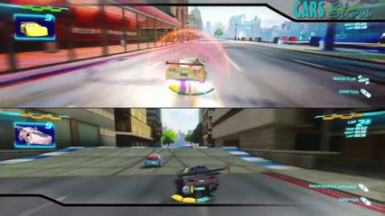Cars 2 Game Play - Boost - Jeff Gorvette - Batlle Race