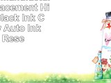 SOJIINK Remanufactured HP Replacement High Yield Black Ink Cartridge w Auto Ink Level