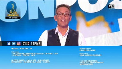 Julien Courbet présentait hier soir la dernière de TPMP le vendredi: "ça a été extraordinaire d'être avec vous !"