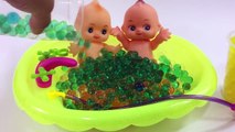 Learn Colors Baby Doll Bath Time With ORBEEZ Surprise Toys Kids Toddler