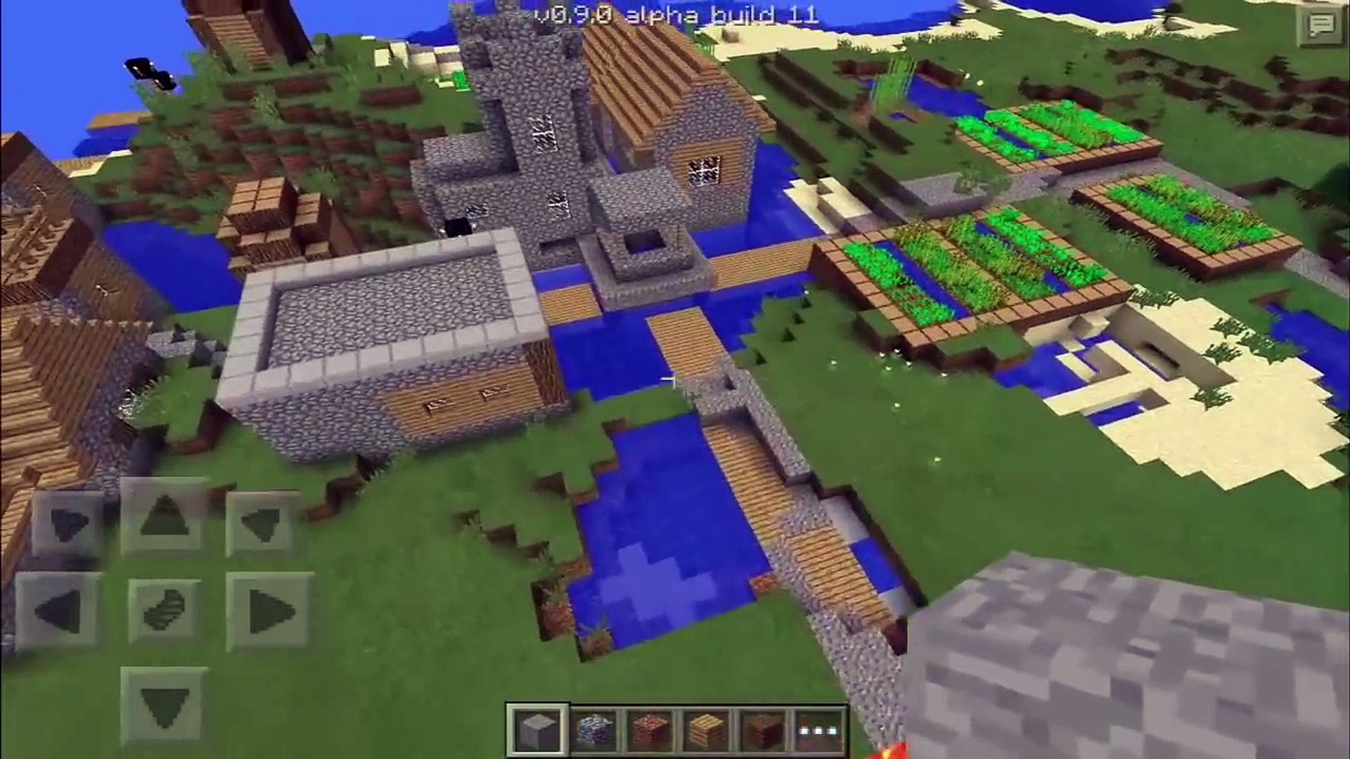 Minecraft Pe 0 9 0 Sweet Village Seed Video Dailymotion