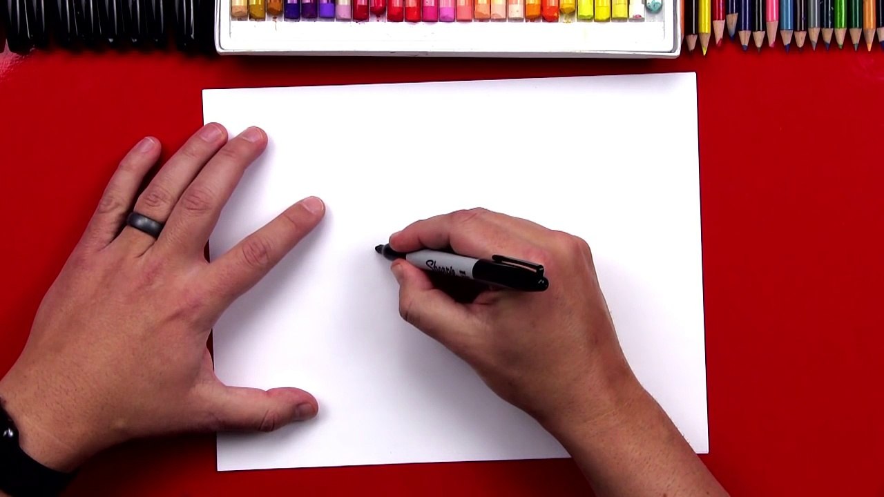 How To Draw A Cartoon Harley Quinn