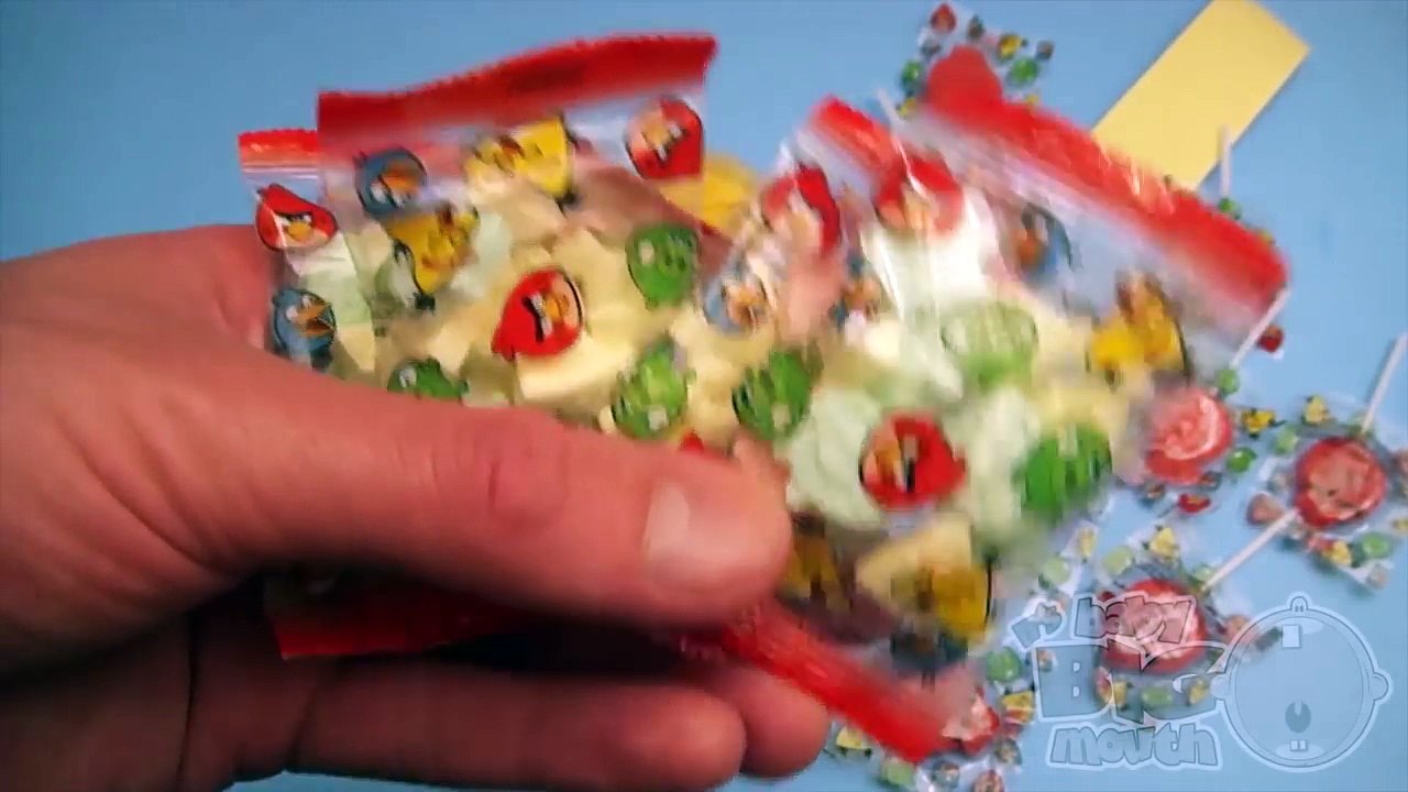 Opening 3 JUMBO Surprise Eggs! Angry Birds Disney Planes Hello Kitty!