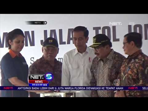 Presiden Jokowi Resmikan Oprasi Ruas Tol Jombang-Mojokerto - NET5