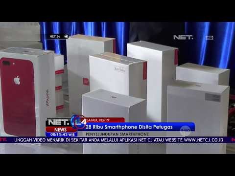 Petugas Bea Cukai Berhasil Gagalkan Penyelundupan 28 Ribu Smartphone - NET24