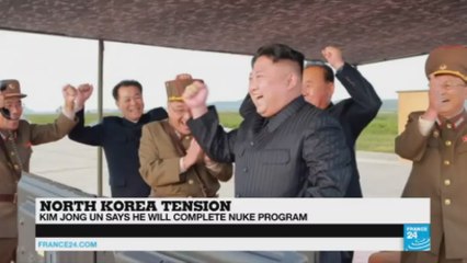 Kim Jong-Un promises to complete nuclear program