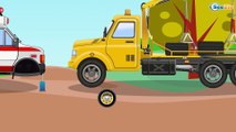 Cars for Kids - The Ambulance & The Tow Truck in the City - Emergency Vehicles Cartoon for children