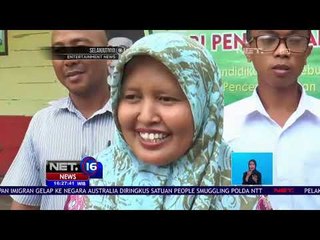 Sekolah Berdinding Bambu & Beralas Serabut Kelapa yang Jauh Dari Kata Layak - NET16