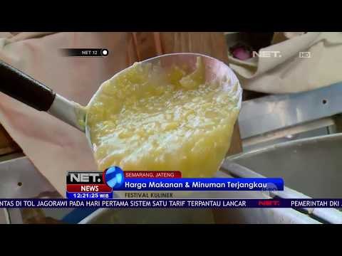 Mencicipi Nasi Glewo Khas Semarang Dalam Gelaran Festival Kuliner Lezatnesia - NET12