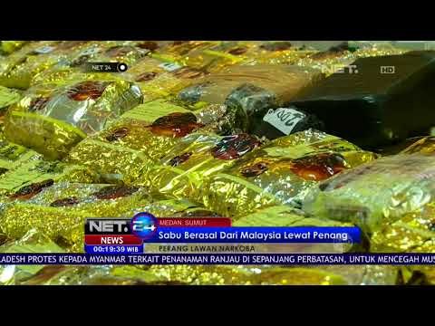 Ratusan Kilogram Sabu Selundupan Dari Malaysia Disita Petugas - NET24