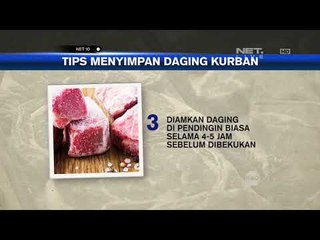 Tips Menyimpan Daging Kurban - NET10
