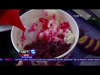 Kuliner Serba Ungu, Jajanan Unik Yang Alami dan Berkhasiat NET 5