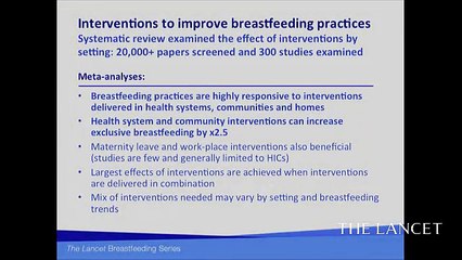Nigel Rollins: How to Increase Breastfeeding Rates