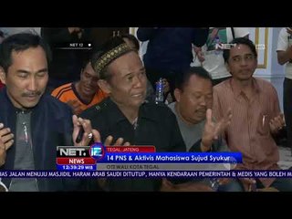 Pasca OTT Walikota Tegal, 14 PNS Non Job Tegal Sujud Syukur NET 12