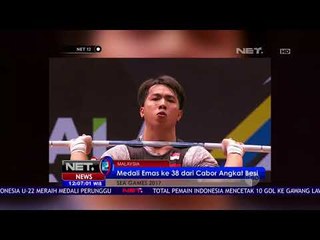 Download Video: Bulutangkis, Taekwondo, dan Angkat Besi Indonesia Raih Medali Emas NET 12