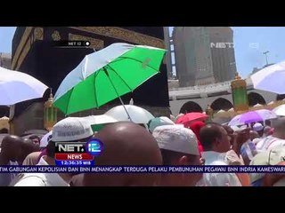 Meski Panas, Semangat Jemaah Haji Tak Pernah Surut NET12
