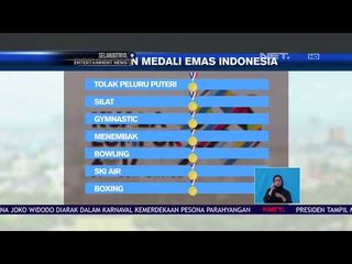 Perolehan Medali Emas Indonesia NET 16