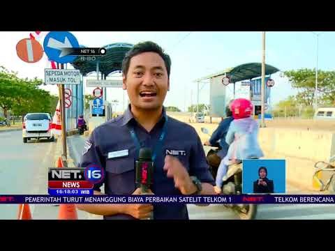 Tradisi Toron, Lalu Lintas Jembatan Suramadu Belum Ramai NET 16