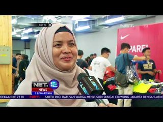 Bazar Produk Olah Raga Dengan Diskon Besar Besaran NET 12