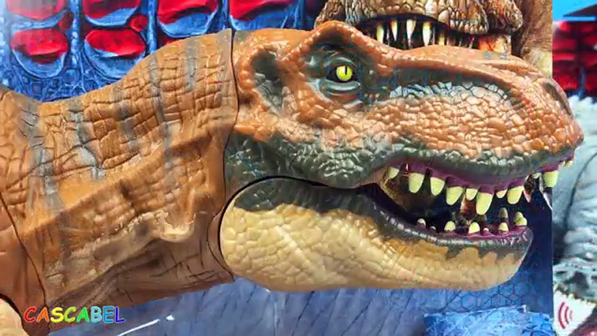 juguetes cascabel de dinosaurios