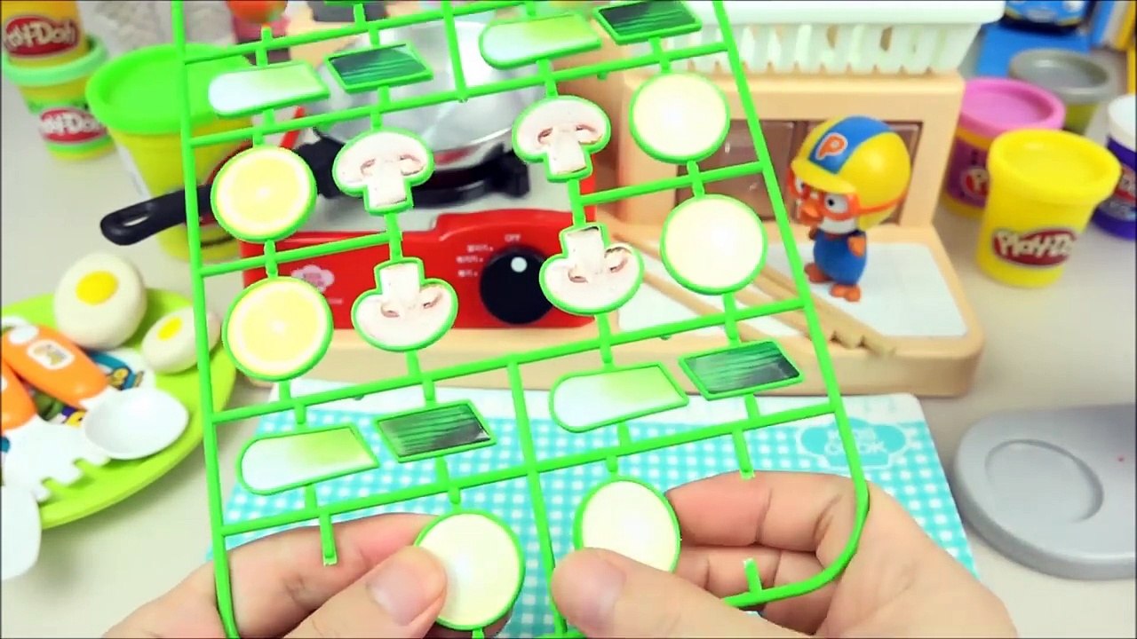 Play Doh cooking Spaghetti Kitchen toys & Baby doll ToyPudding