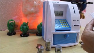 BEST TOY FOR KIDS HOW TO SAVE MONEY - MINI ATM MACHINE COIN BOX PIGGY BANK