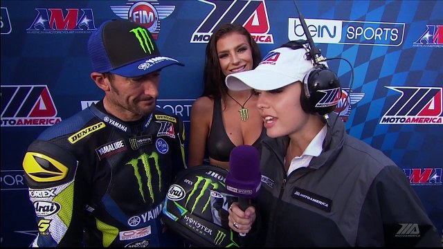 Josh Hayes Interview Superbike Race 2 Barber Motorsports Park