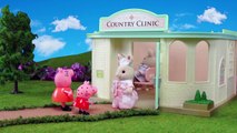 Peppa Pig tiene Varicela y va al Hospital - Juguetes de Peppa Pig