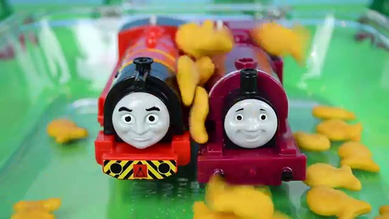 GOLDFISH Worlds STRONGEST Engine 169: THOMAS AND FRIENDS Trains for Children