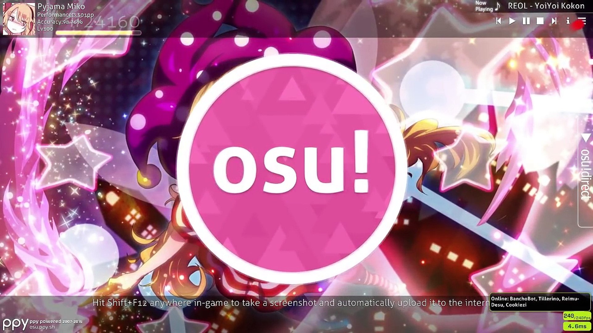 American Clown Fairy Osu Skin Showcase Video Dailymotion
