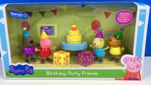 UNBOXING PEPPA PIGS BIRTHDAY PARTY FRIENDS - PEDRO REBECCA & DANNY AND CANDY CAT BIRTHDAY - PART 1