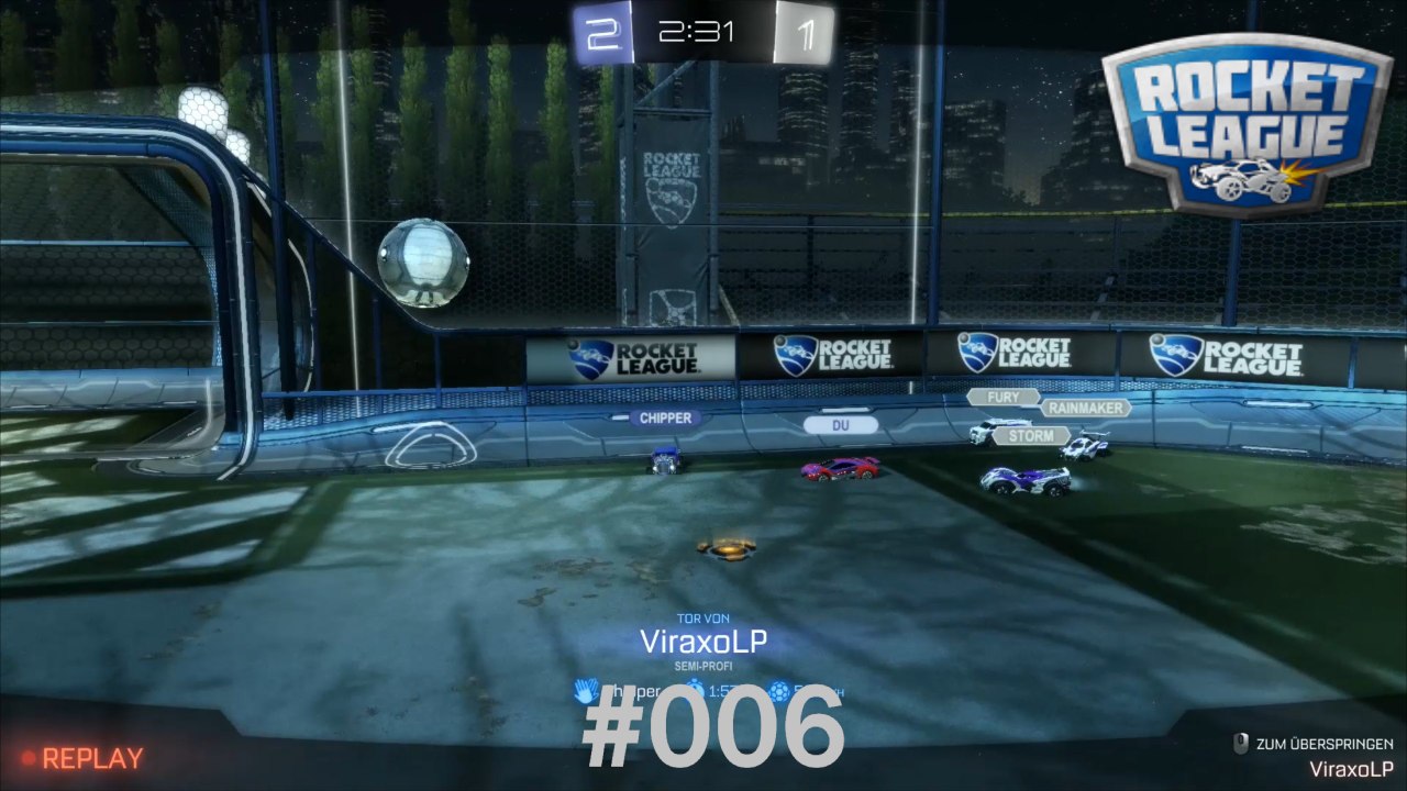 ROCKET LEAGUE - S01E06 - CYCLONES im BACKWITH PARK weg gepustet