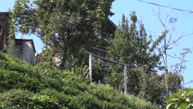 Rizeli Engelli Vatandaş Evine İlkel Teleferikle Ulaşım Sağlıyor