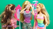 Jeunes filles pour clin doeil dessin animé avec poupées Barbie robe de coupe racle jouets Barbie b