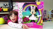 Mickey Mouse Clubhouse Disney Toys Rainbow Dazzle Minnie Silly Wheelie Mickey Toy Kinder Playtime