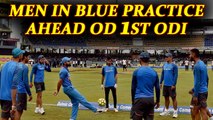 Virat Kohli, MS Dhoni, Rohit Sharma hits nets ahead of Chennai Odi against Australia | Oneindia News