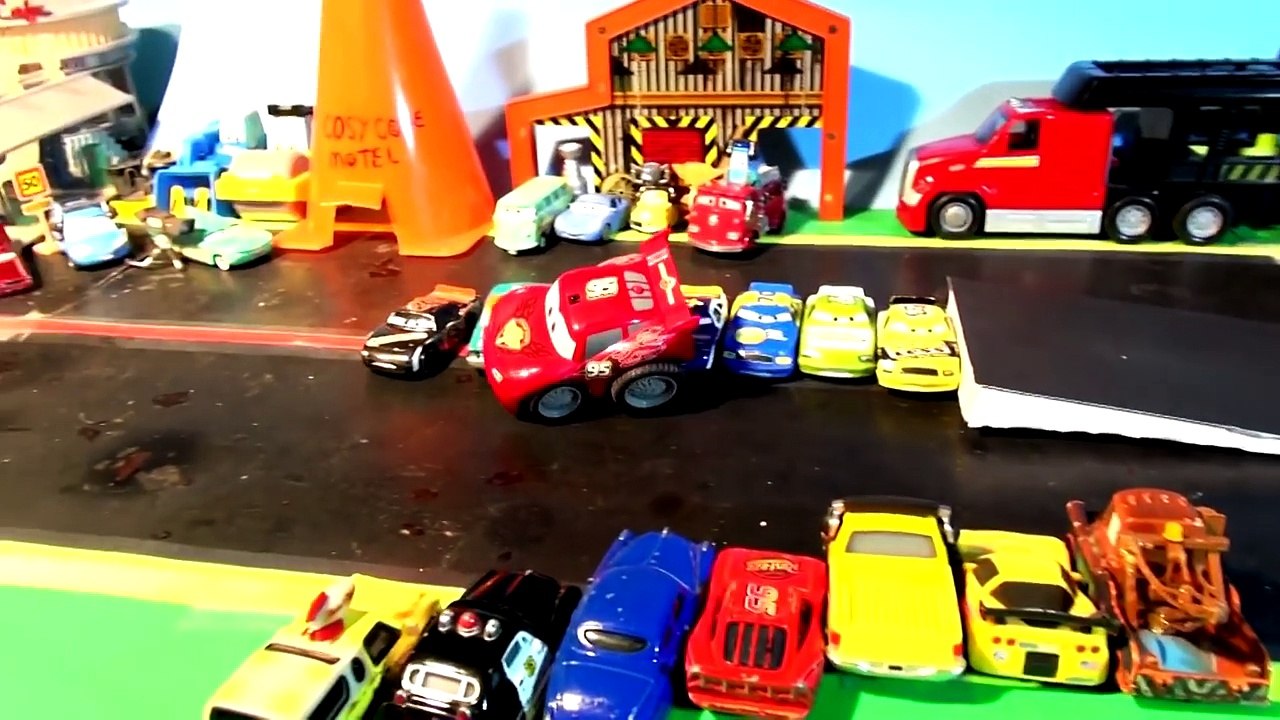 Pixar Cars Lightning McQueen Ramp Jumps Cars From Disney Pixar Cars