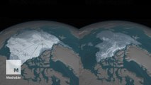 NASA timelapse showsjust how quickly our Arctic sea ice is disappearing