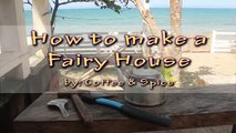 How to make a Fairy House using an old Kettle