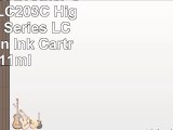 2PKSOJITEK Brother Compatible LC203C High Yield XL Series LC203XL Cyan Ink Cartridge