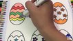 Livre enfants coloration Pâques Oeuf pour apprentissage arc en ciel vidéos Pages colo surprise