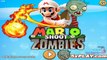 Plants Vs Zombies Nintendo Mario Shoot Zombies Game Walkthrough All Levels 1-12