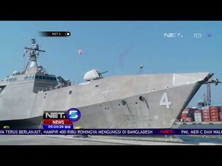 Kapal Perang Amerika Serikat Coronado Mengunjungi Indonesia - NET5